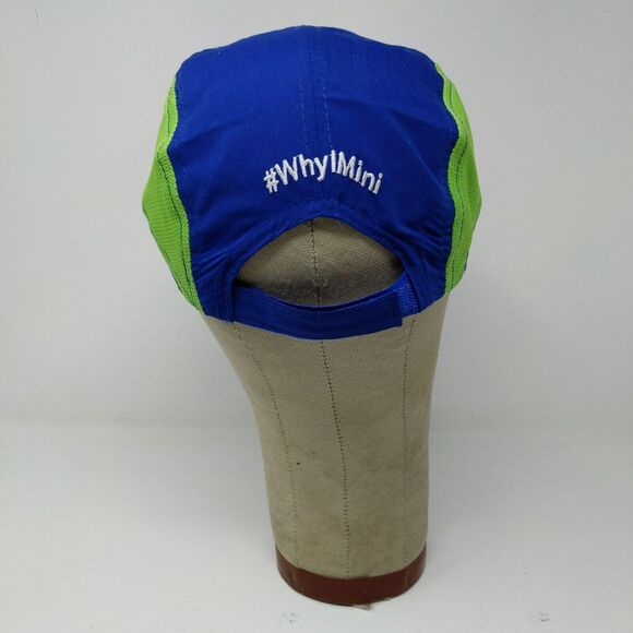 Indy 500 Festival One America Mini Marathon Blue Strapback Hat Embroidered Logo - Picture 6 of 10